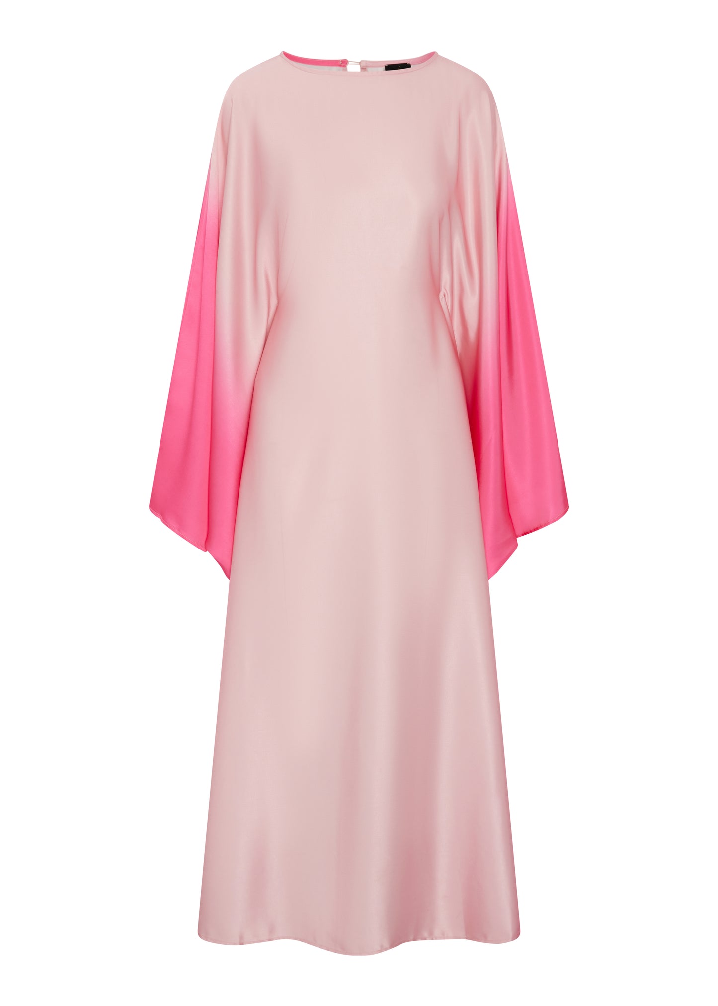 Satin Two Tone Abaya Pink £20 / 3 for £55