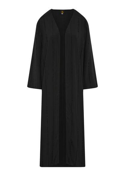 Black Abaya Diamond Beading  £35 special offer 2 for £65