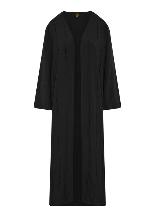 Black Abaya Diamond Beading  £35 special offer 2 for £65