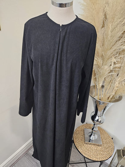 Black Corduroy Abaya £29.99 / 2 for £55