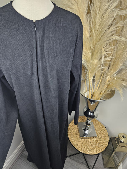Black Corduroy Abaya £29.99 / 2 for £55